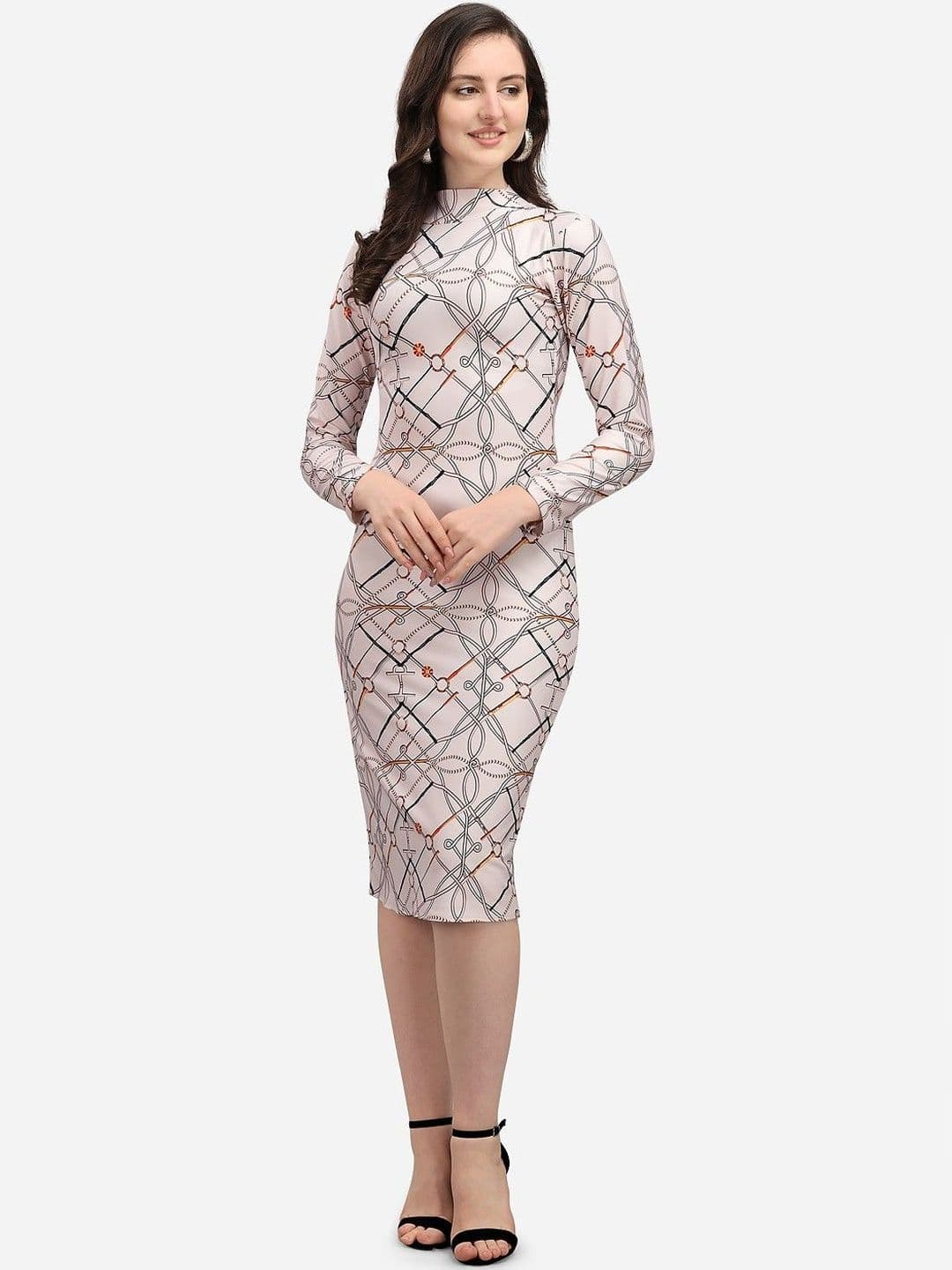 Milost Print Sheath Dress — view 2