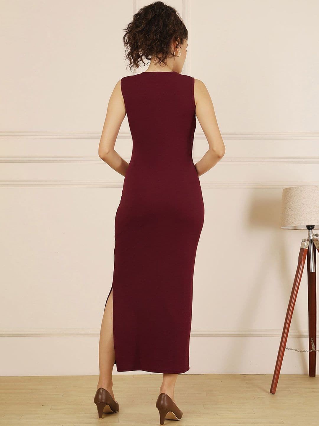 Selvia Edge Bodycon Midi Dress — view 2