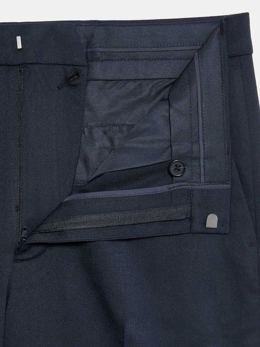 Marks & Spencer Regular Fit Smart Stretch Trousers — view 5