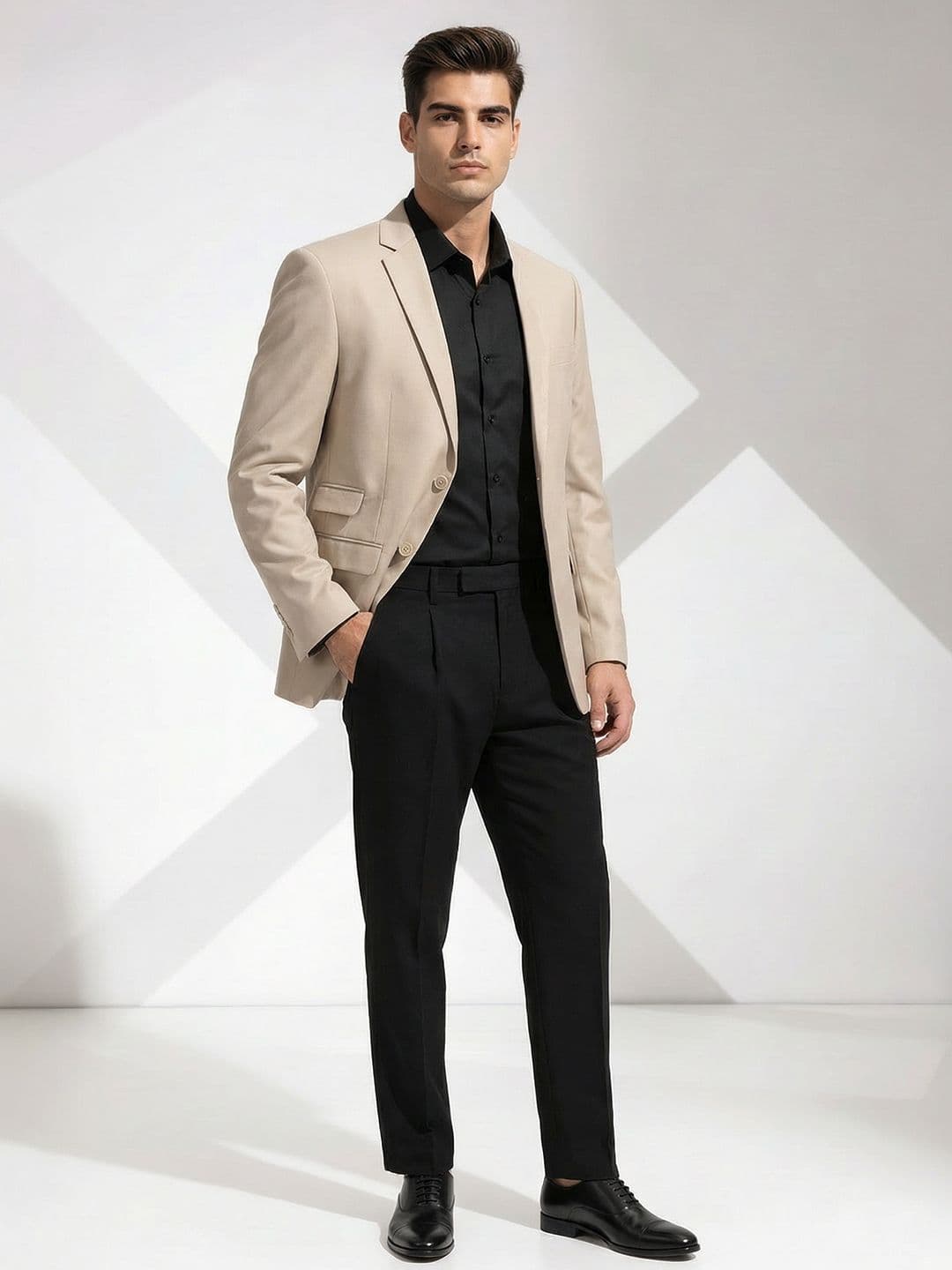 Invictus Single-Breasted Formal Blazer — view 3