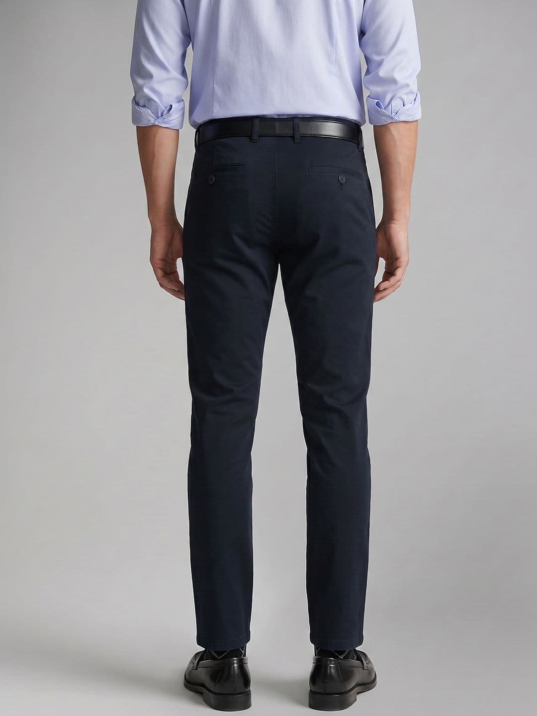Van Heusen Men Slim Fit Formal Trousers — view 2